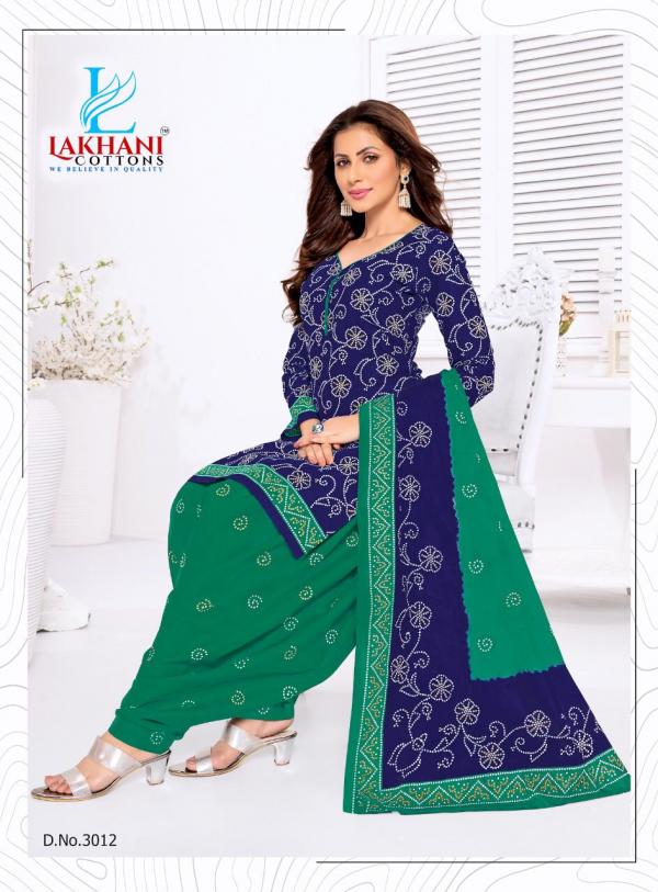 Lakhani Bandhani Vol-3 Cotton Designer Dress Material